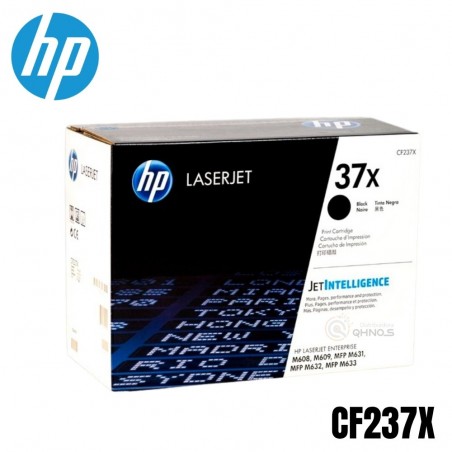 Tóner HP 37X Negro CF237X,...
