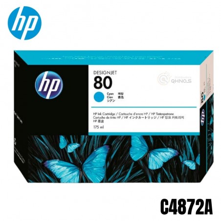 TINTA HP C4872A (80) CYAN...