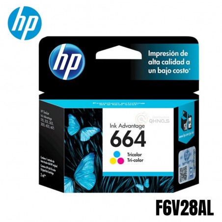 TINTA HP 664 TRICOLOR ORIGINAL