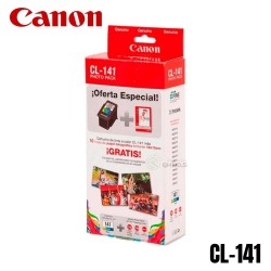 TINTA CANON CL-141 + PAPEL...