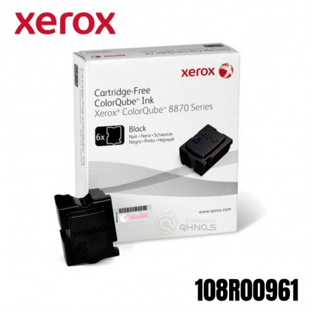 TINTA COLORQUBE BLACK XEROX...