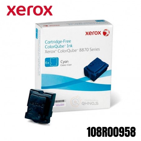 TINTA COLORQUBE CIAN XEROX...