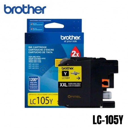 TINTA BROTHER LC-105Y...