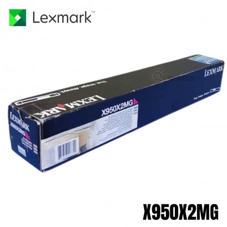 TONER LEXMARK X950X2MG MAGENTA