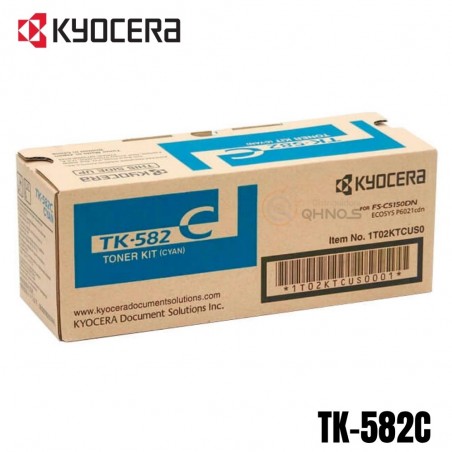 Toner Kyocera TK-582C Cyan...