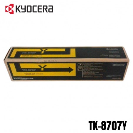 Toner Kyocera TK-8707Y...