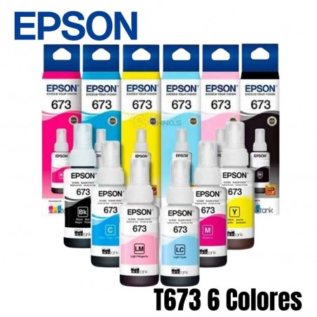 Pack de Tintas Epson T673 6...