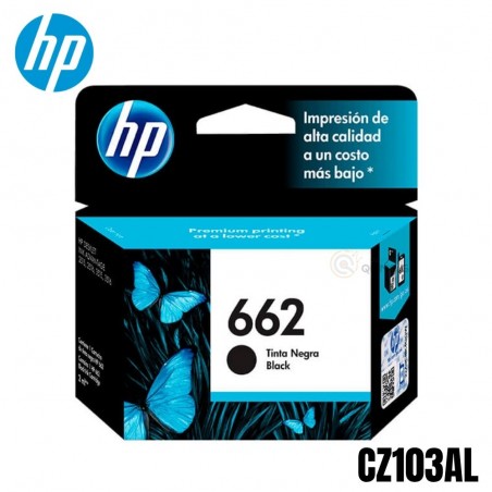 Cartucho de Tinta HP 662...