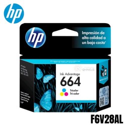 Cartucho de Tinta HP 664...