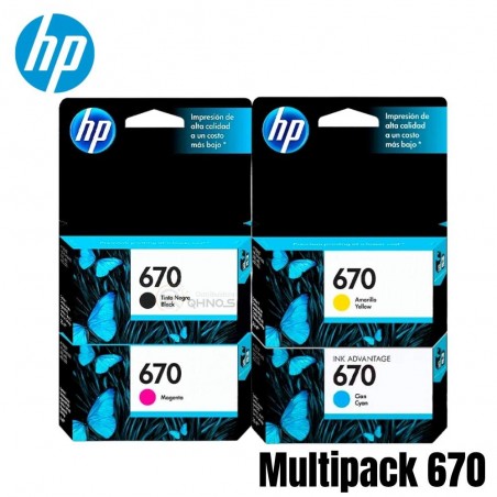 Pack de Cartuchos de Tinta...