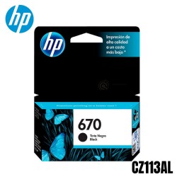 Cartucho de Tinta HP 670...