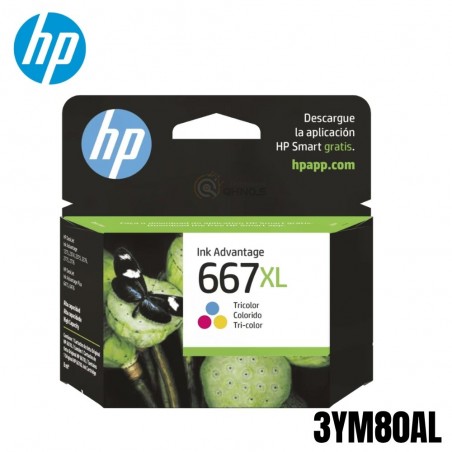 Cartucho de Tinta HP 667XL...