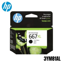 Cartucho de Tinta HP 667XL...