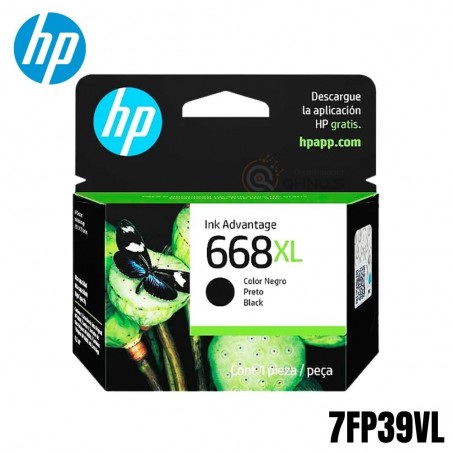 Cartucho de Tinta HP 668XL...