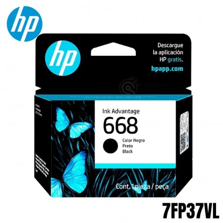 Cartucho de Tinta HP 668...