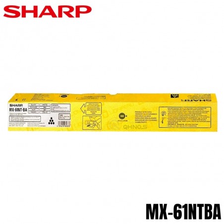 Tóner Sharp MX-61NTBA Negro...