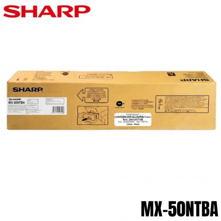 Tóner Sharp MX-50NTBA Negro...