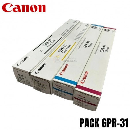 Pack de Tóners Canon GPR-31...