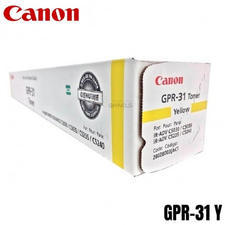 Tóner Canon GPR-31 Amarillo...