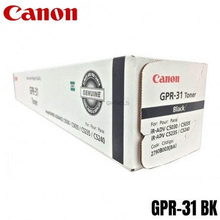 Tóner Canon GPR-31 Negro...