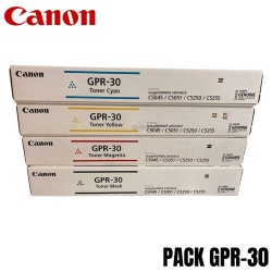 Pack de Tóners Canon GPR-30...