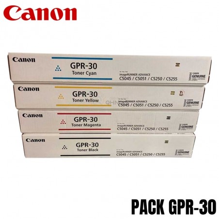 Pack de Tóners Canon GPR-30...
