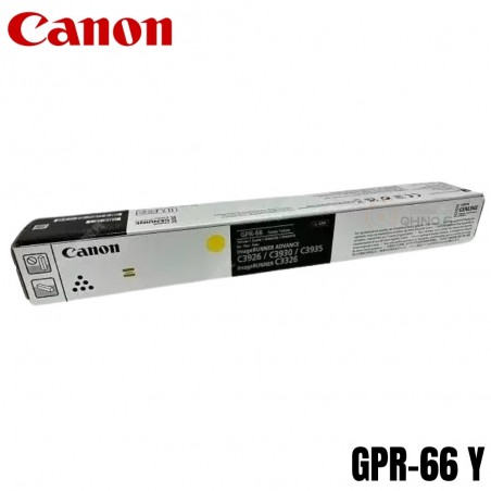 Tóner Canon GPR-66 Amarillo...