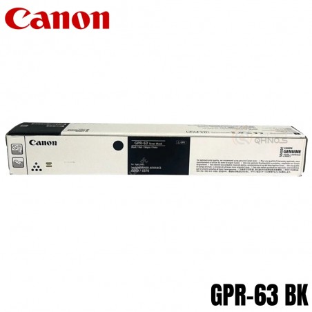 Tóner Canon GPR-63 Negro...
