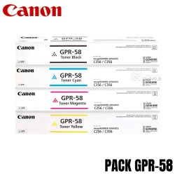 Pack de Tóners Canon GPR-58...