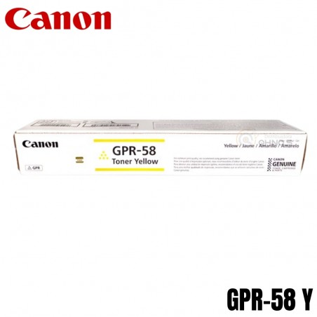 Tóner Canon GPR-58 Amarillo...