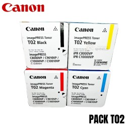 Pack de Tóners Canon T02...