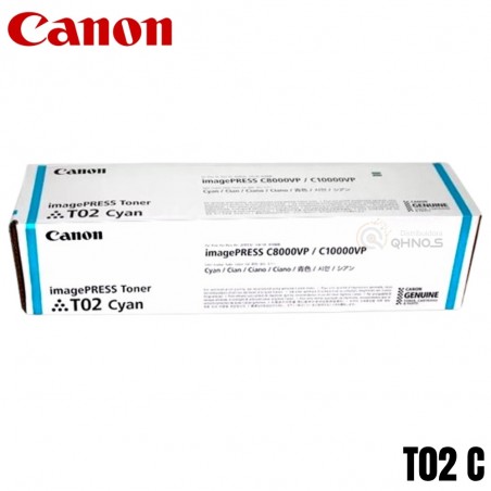Tóner Canon T02 Cyan...