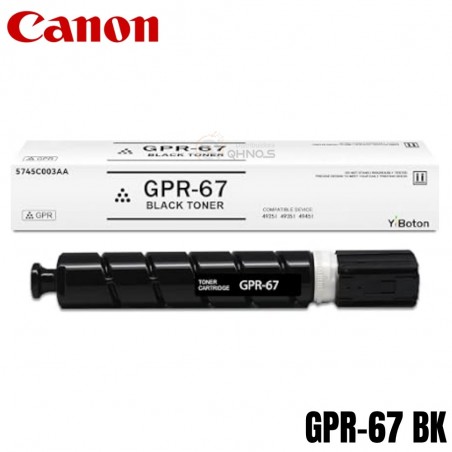 Tóner Canon GPR-67 Negro...