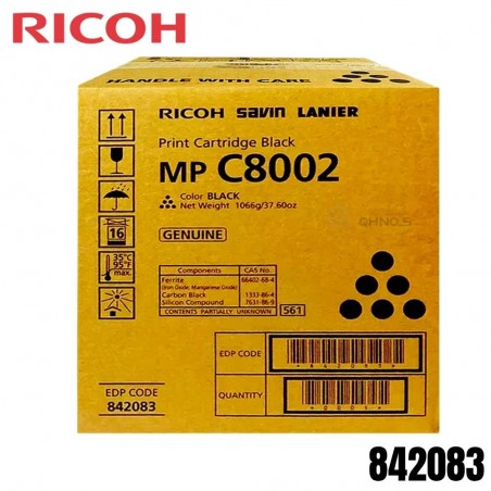 Tóner Ricoh 842083 Negro MP...