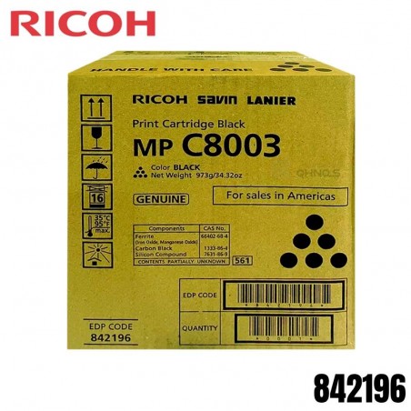 Tóner Ricoh 842196 Negro MP...