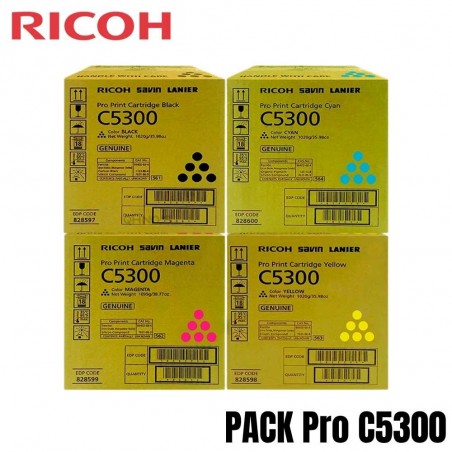 Pack de Tóners Ricoh Pro...