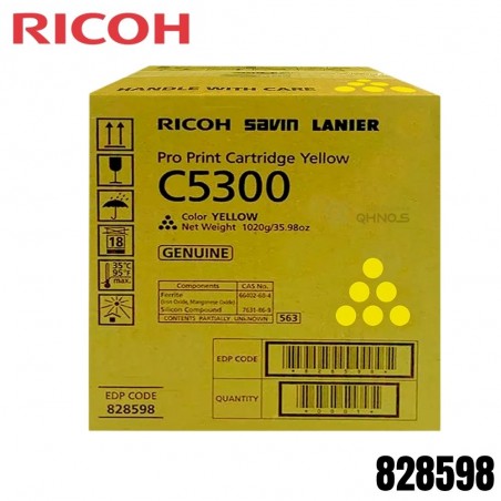 Tóner Ricoh 828598 Amarillo...