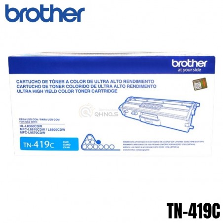 Tóner Brother TN-419C Cyan...