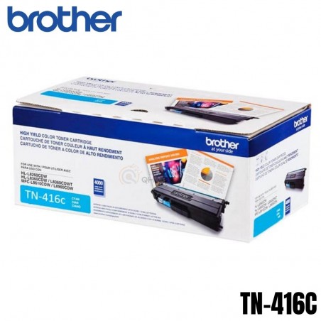 Tóner Brother TN-416C Cyan...