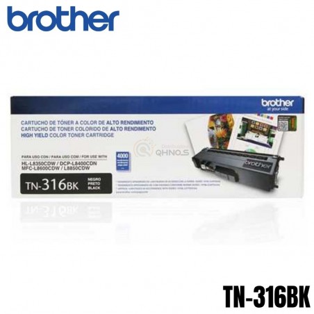Tóner Brother TN-316BK...