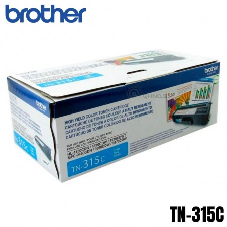 Tóner Brother TN-315C Cyan...