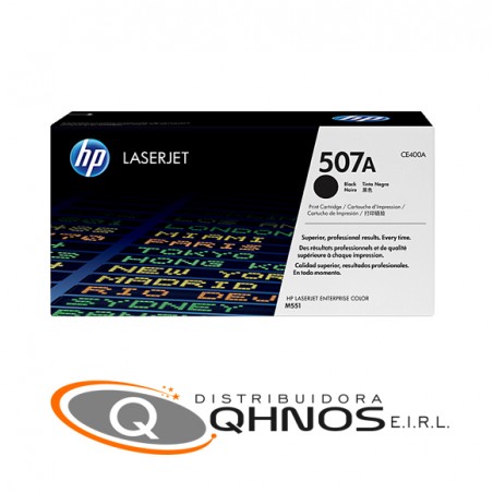 TONER HP 507A NEGRO CE400A...