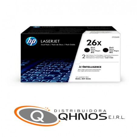 Toner HP CF226X (26X) L.J.P...
