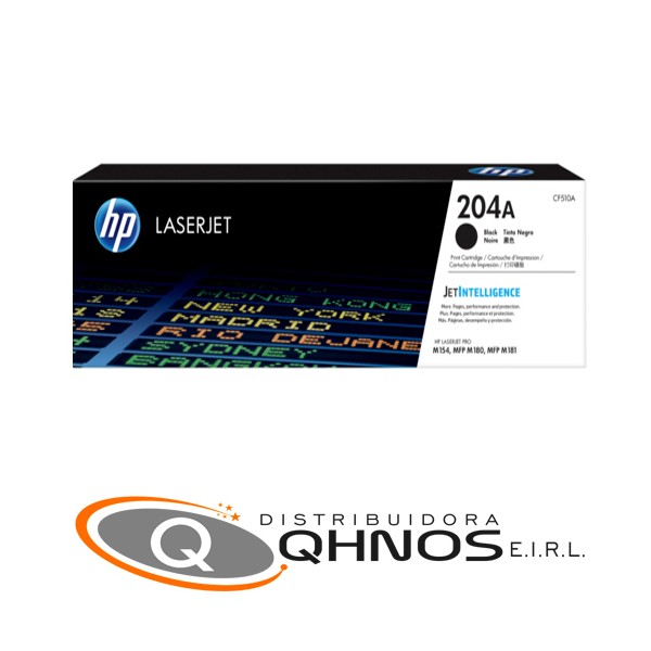 TONER HP CF510A (204A) LJ PRO M154 NEGRO 1.1 KPGS