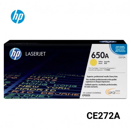 TONER HP CE272A (650A) L.J....