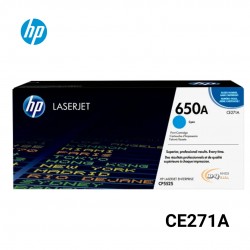 TONER HP CE271A (650A) L.J....