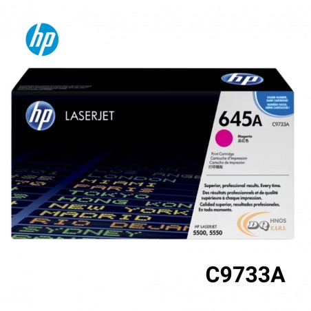 TONER HP C9733A (645A) L.J....