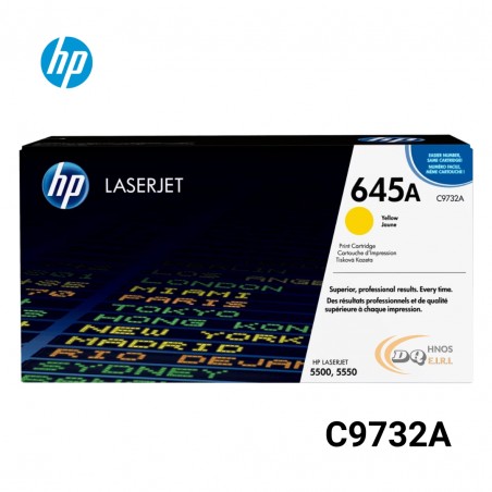 TONER HP C9732A (645A) L.J....