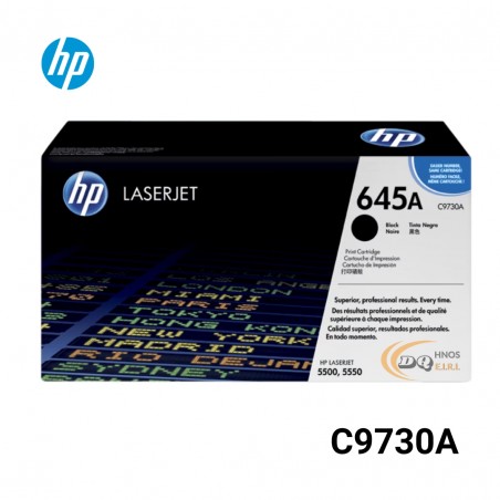 TONER HP C9730A (645A) L.J....