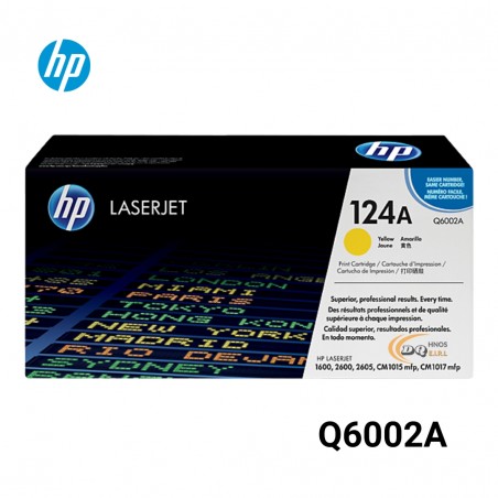 TONER HP Q6002A (124A) L.J....